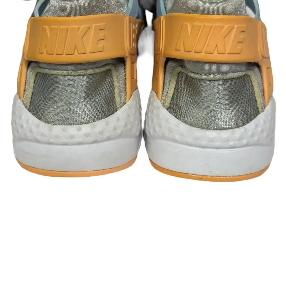 Nike Huarache Run Big Kids Blue Coral Running Shoes Sneakers 6.5  6.5Y